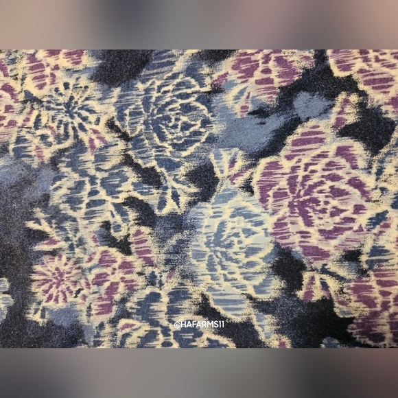 Studio Works Dark Purple n Blue Top - Picture 4 of 6